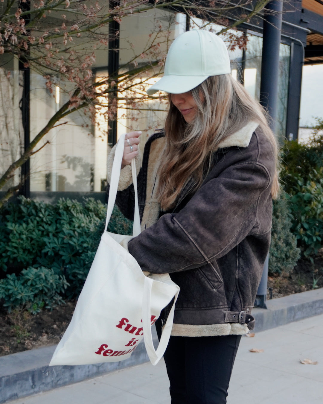 Bolsa de compras woman power